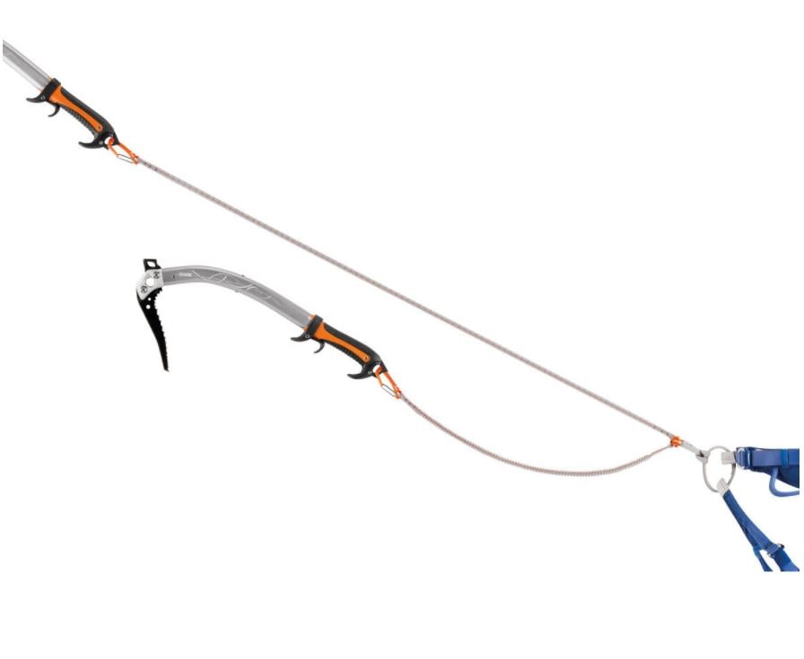 ペツルPetzl アイスクライミング用 V リンク U083AA00 スイベル付き