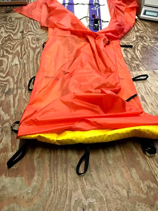 ヘリテイジ レスキューシート レスキュースレッド X-PAC 縦225cm