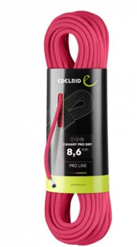 エーデルリッド EDELRID Canary Pro Dry カナリープロドライ 8.6mm 70m 