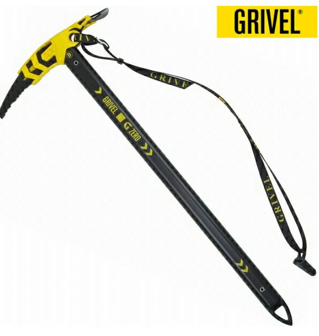 グリベル　GZero Gゼロ　ブラック　ヘッドカバー付き　66cm　アイスアックス　スキーツアー　雪山登山　(P5)
