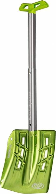 BCAアバランチショベル　Dozer 1T ULシャベル - グリーン　折りたたみ式アルミショベル　C2116002010