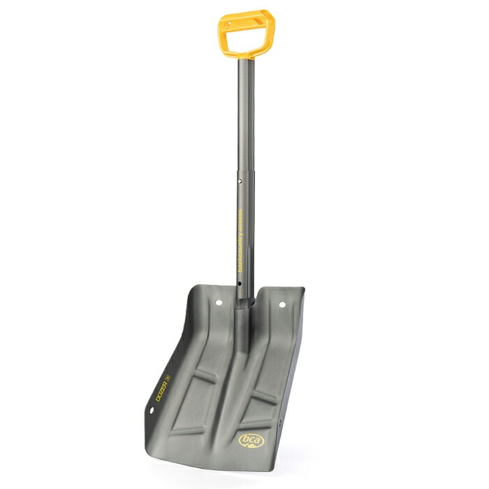 BCAアバランチショベル　DOZER 3D SHOVEL GREY ドーザー 3D　グレー　折りたたみ式アルミショベル