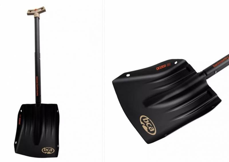 BCAアバランチショベル　BCA DOZER 2T-S AVALANCHE SHOVEL　スノーソー付き　スノーソー収納式、折りたたみ式アルミショベル　C2216001010