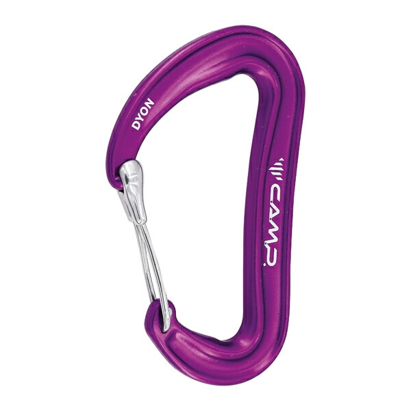CAMP(カンプ) ダイオン　パープル　カラビナ  メール便対応 クライミング ギア