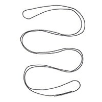 Black Diamond(ブラックダイヤモンド)　10mmダイネックスランナー 180cm グレー BD14057【メール便対応】岩角や大きな木には必要になることが多い