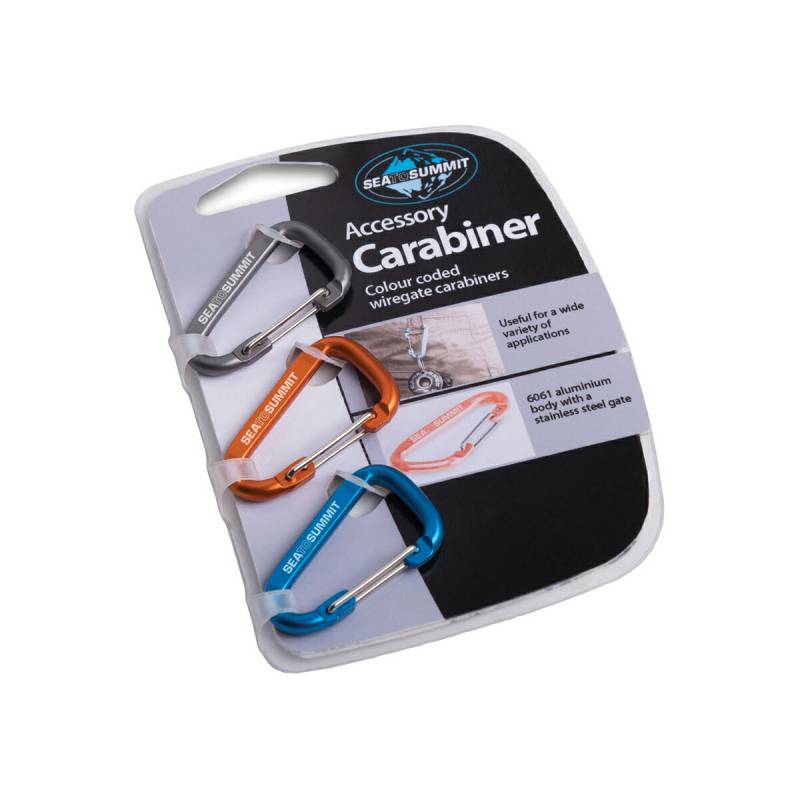 シートゥーサミット(SEA TO SUMMIT)アクセサリーカラビナ軽くて使いやすいワイヤーゲートタイプのアクセサリーカラビナST82351