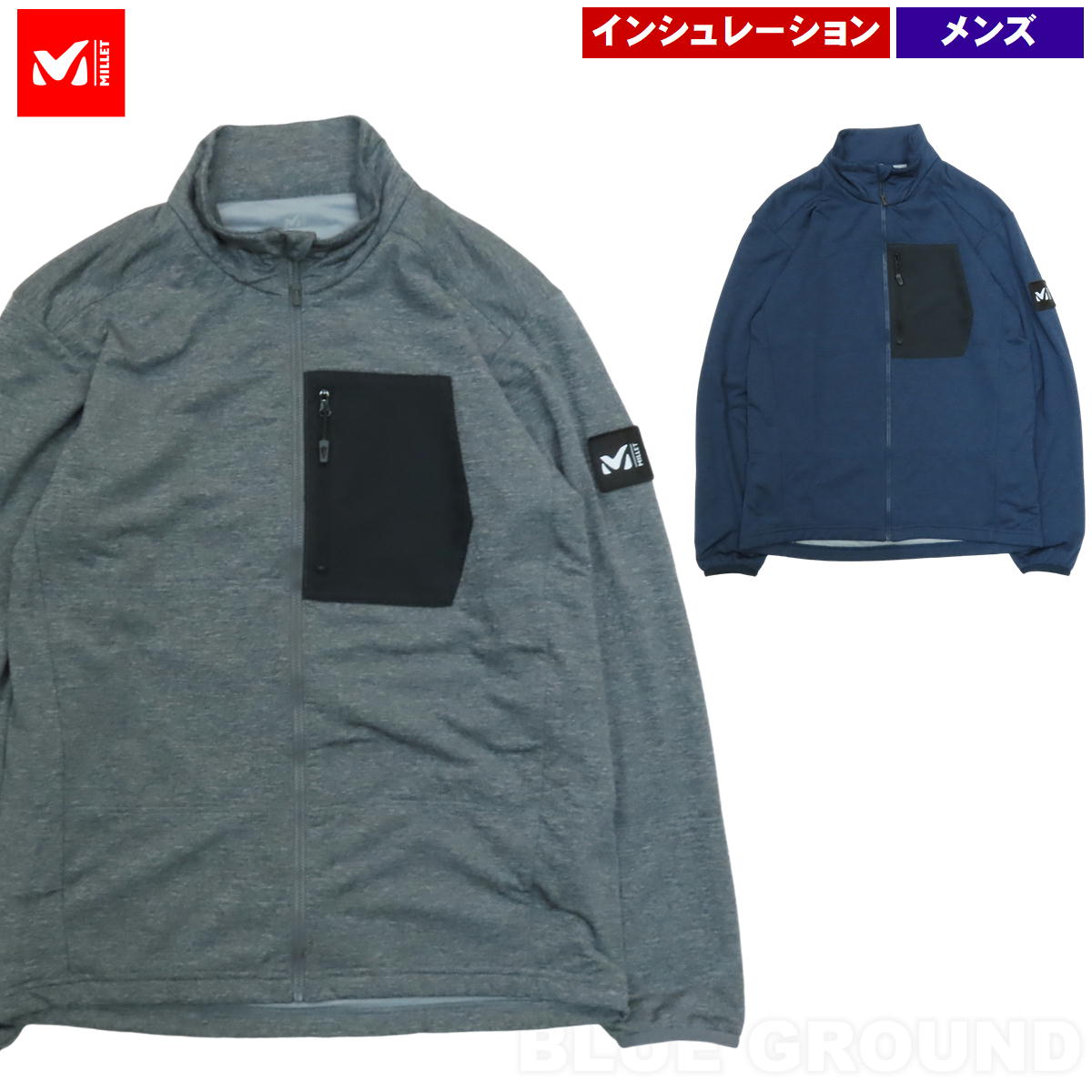 ߥ졼 / ե饤ȥå2 㥱å  ݲ  ߥɥ 󥷥졼 ȥɥ ֥  MILLET MIV01903