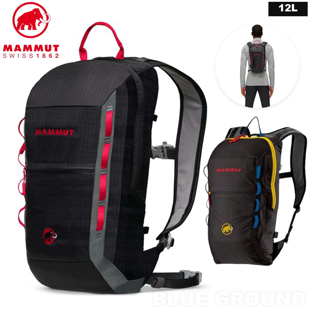 �ޥࡼ�� / �ͥ���饤�� 12L �� �ǥ��ѥå� �Хå��ѥå� ���饤�ߥ� �ܥ����� �ȥ��� �ȥ�å��� ����ȥ�饤�� MAMMUT 2510-01490