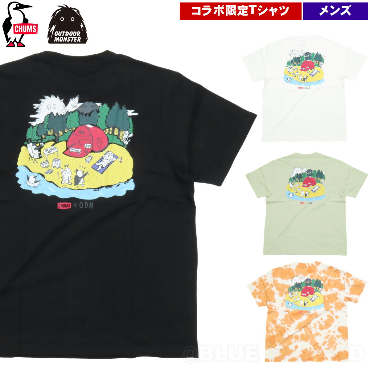 ����ॹ / ����ॹ��OM TOHOKU 6���顼 T����� ��� �� ���� ����� �ץ��� USA ���åȥ� ���̸��� �̺����� CHUMS CH01-2262
