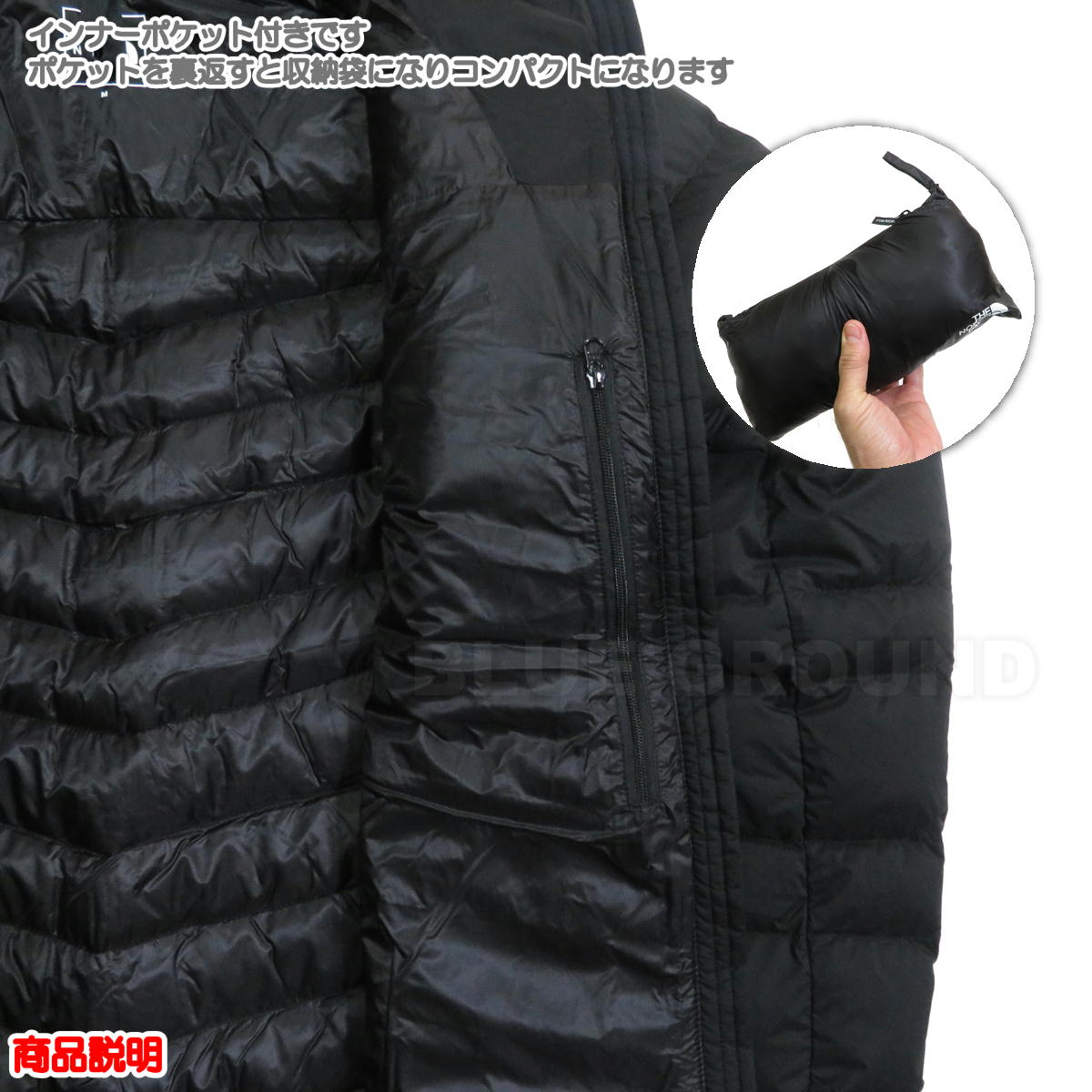 Ρե / 㥱åȥ  ʡ ֥륾  饤 ѥ Ǽ  ڤ THE NORTH FACE NY82312
