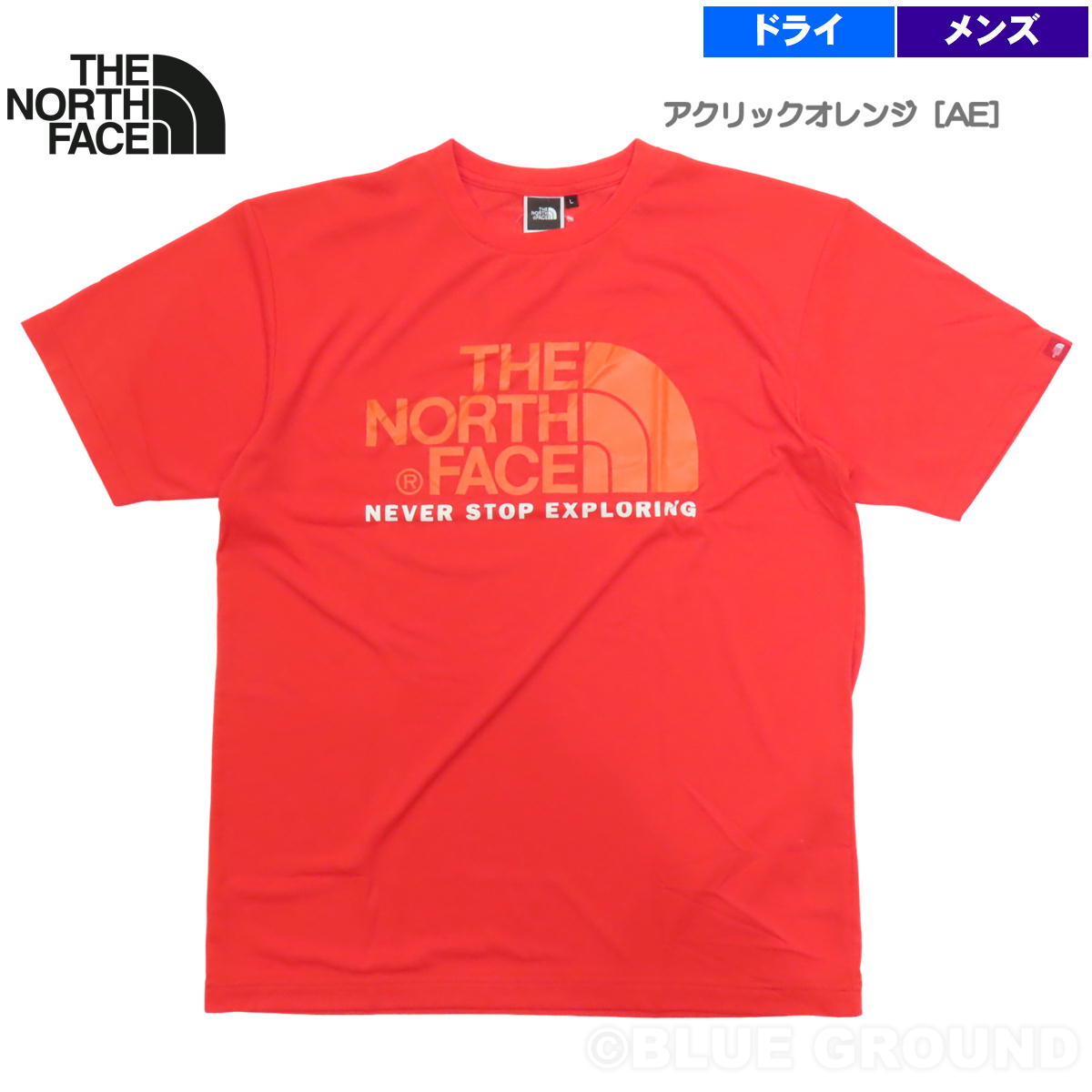 Ρե / 顼ɡTEE  եȥץ ɥ饤 T Ⱦ ȥå ϥ ȥɥ ֥  THE NORTH FACE NT31300