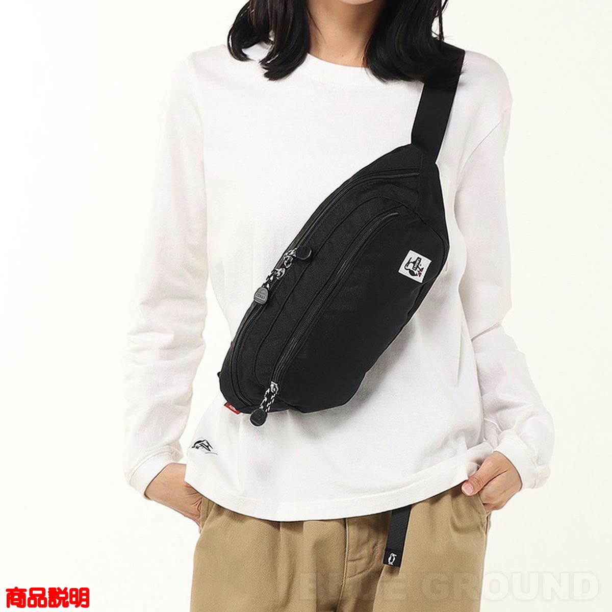 ����ॹ / �ꥵ������ ���⡼�륪���Х� �������ȥѥå� �� �������ȥХå� �ҥåץХå� �ܥǥ����Хå� ��� ��ǥ����� CHUMS CH60-3969