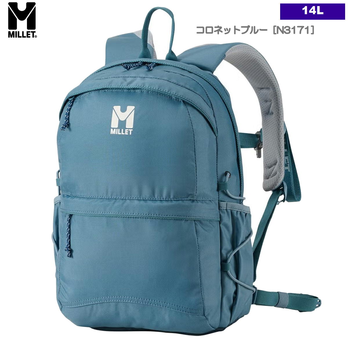 �ߥ졼 / �ץ�� NX 14 �� ���å� �Хå��ѥå� ��� �л� �ȥ�å��� ������ �ϥ����� ���������� MILLET MIS0762