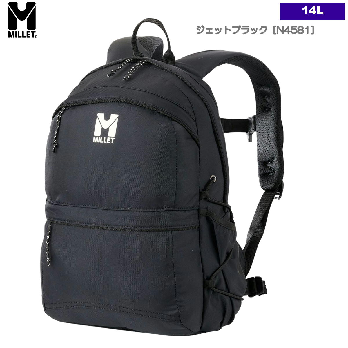 �ߥ졼 / �ץ�� NX 14 �� ���å� �Хå��ѥå� ��� �л� �ȥ�å��� ������ �ϥ����� ���������� MILLET MIS0762