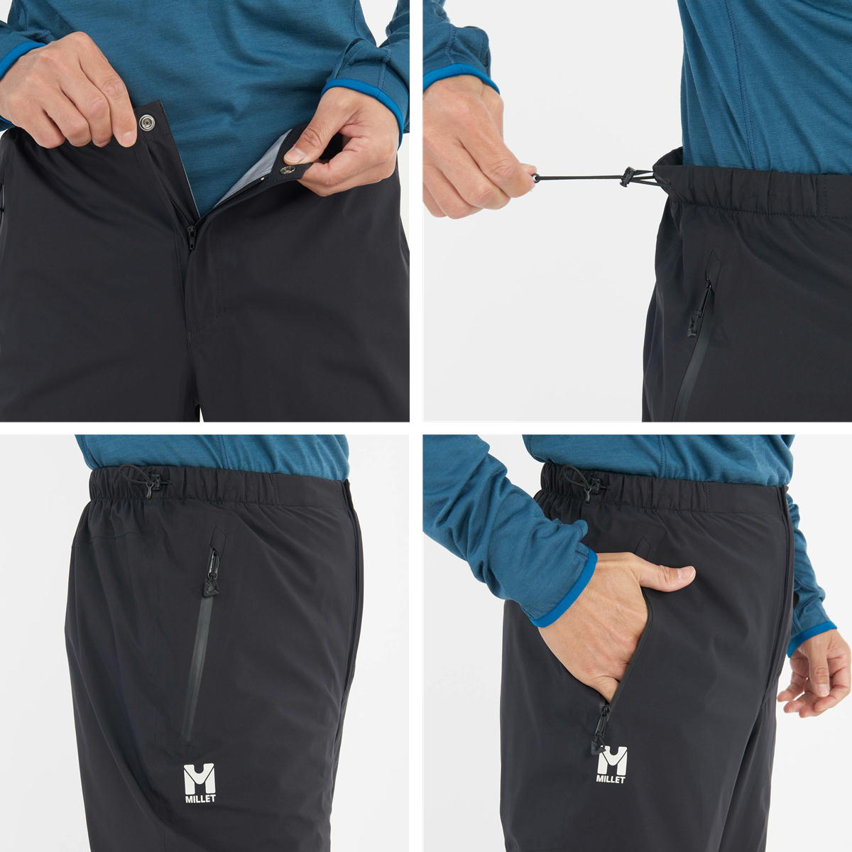 �ߥ졼 / �ƥ��ե��� ���ȥ�å� �ѥ�� ��� �� �ɿ� Ʃ�� �쥤�� ���� ����ѥ��� �ⵡǽ �л� �ȥ�å��� MILLET MIV03169