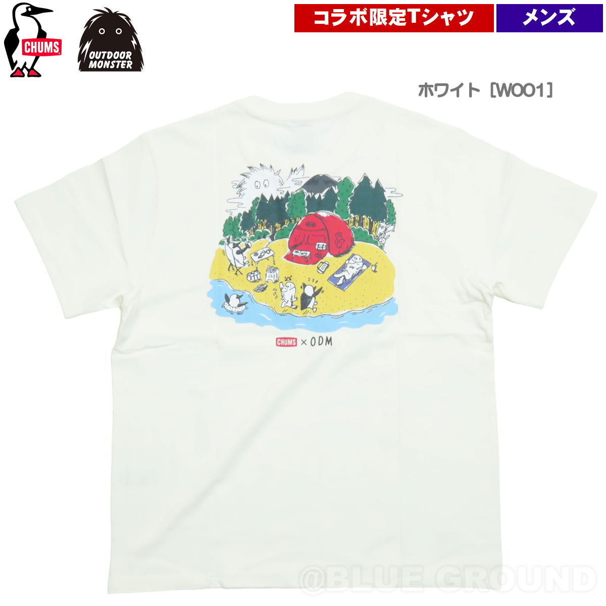 ����ॹ / ����ॹ��OM TOHOKU 6���顼 T����� ��� �� ���� ����� �ץ��� USA ���åȥ� ���̸��� �̺����� CHUMS CH01-2262
