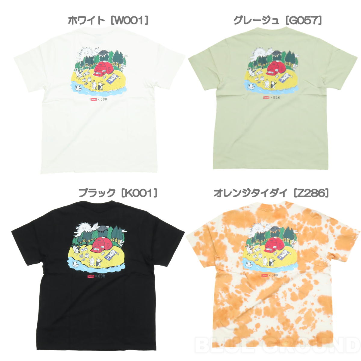 ����ॹ / ����ॹ��OM TOHOKU 6���顼 T����� ��� �� ���� ����� �ץ��� USA ���åȥ� ���̸��� �̺����� CHUMS CH01-2262