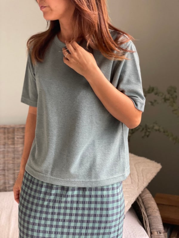 ＜GBLUE＞MixJerseyTops