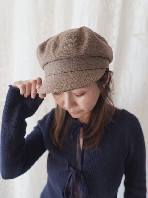 ＜select＞twill marine cap