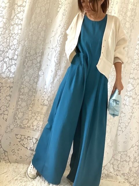 ＜kiira＞poplin all-in-one