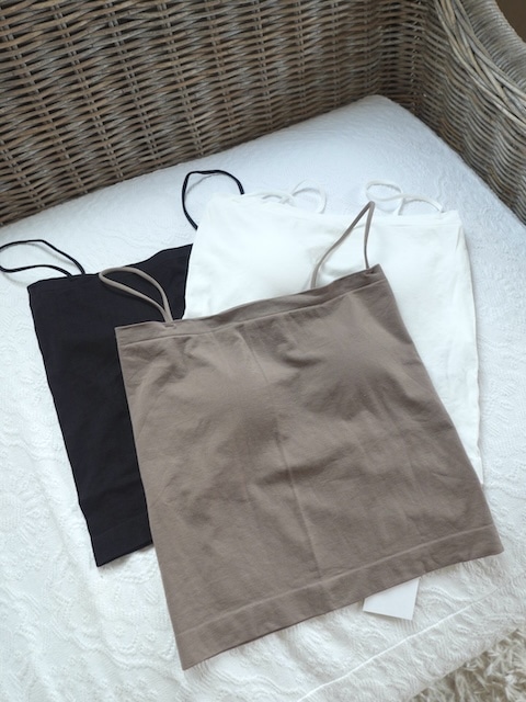 ＜GLASSY SEA＞cup in stretch bare tops