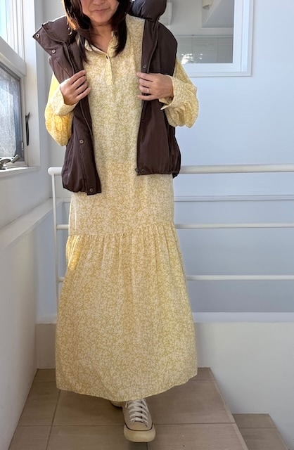 ＜GBLUE＞Flower Print Dress