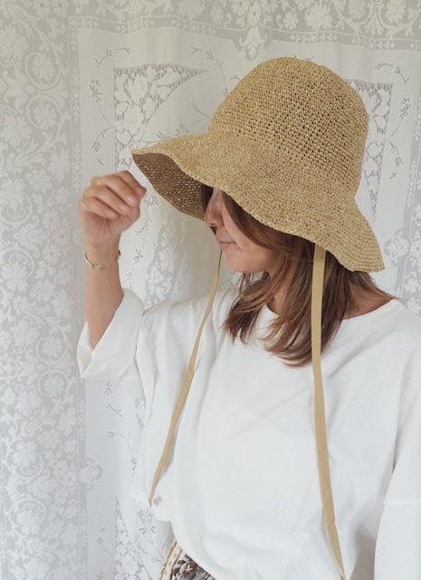 ＜odds＞paper ribbon hat
