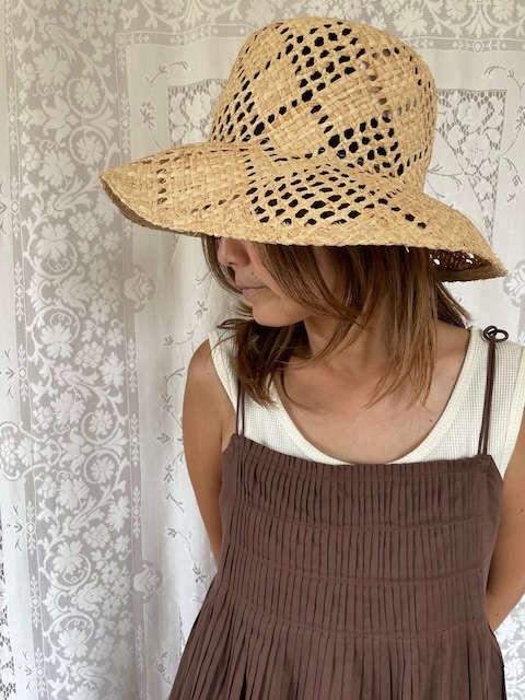 ＜select＞rafia hat