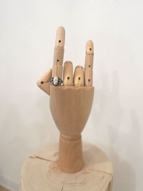 ＜Indian Jewelry＞HowliteRing