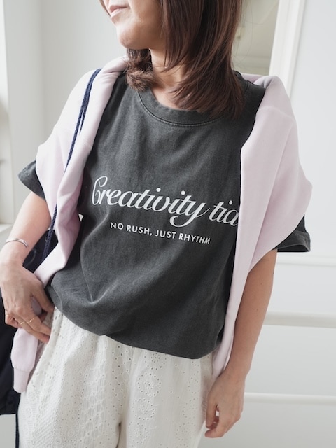 ＜select＞creativity tide tee