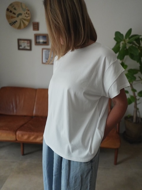 ＜select＞cool touch back design tops