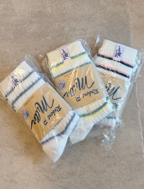 ＜select＞shaggy border socks