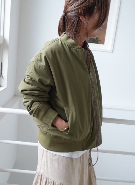 ＜select＞military fur  MA-1