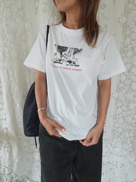 ＜select＞skate girl T-shirt