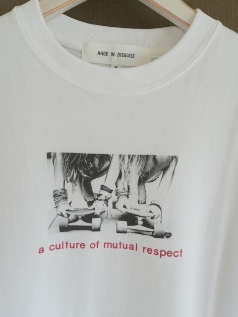 ＜select＞skate girl T-shirt