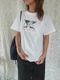 ＜select＞skate girl T-shirt