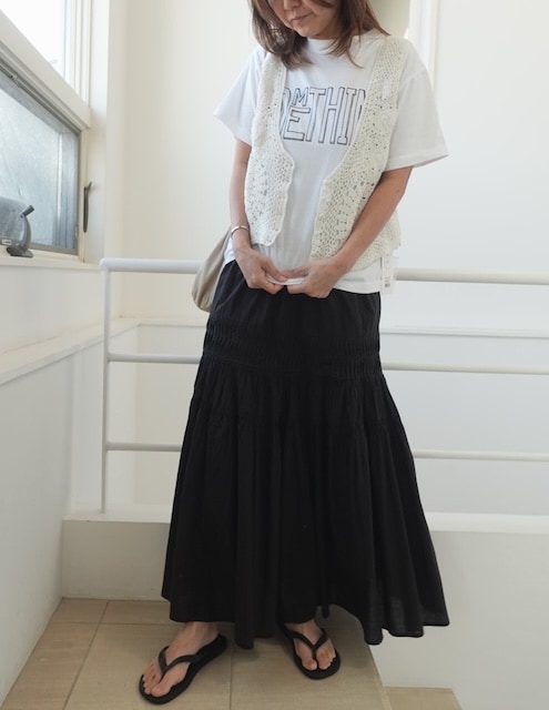 <select>crochet vest