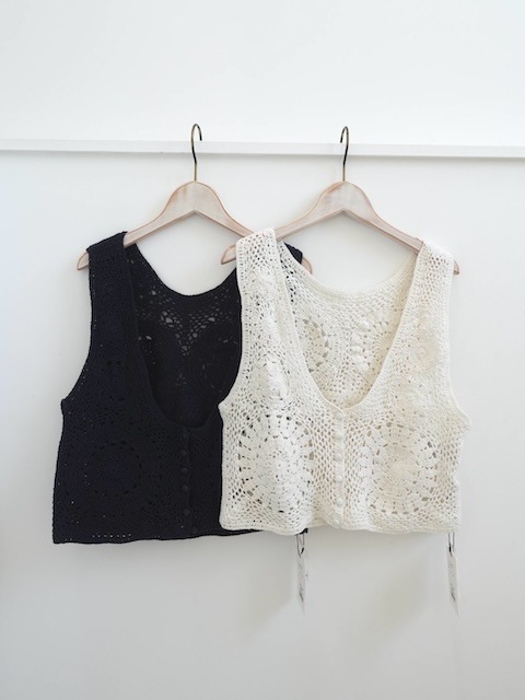 <select>crochet vest