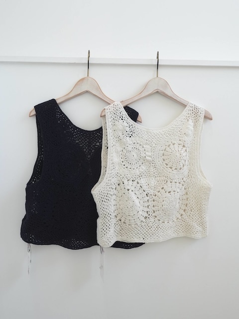 <select>crochet vest