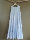 ＜select＞ cotton stripe teared dress