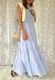 ＜select＞ cotton stripe teared dress
