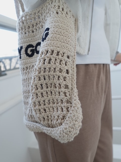 ＜select＞going mesh bag