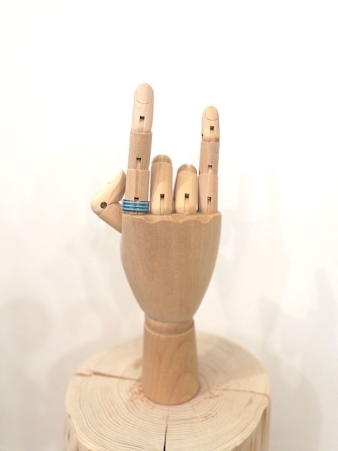 ＜Indian Jewelry＞TripleHalfTurquoiseRing