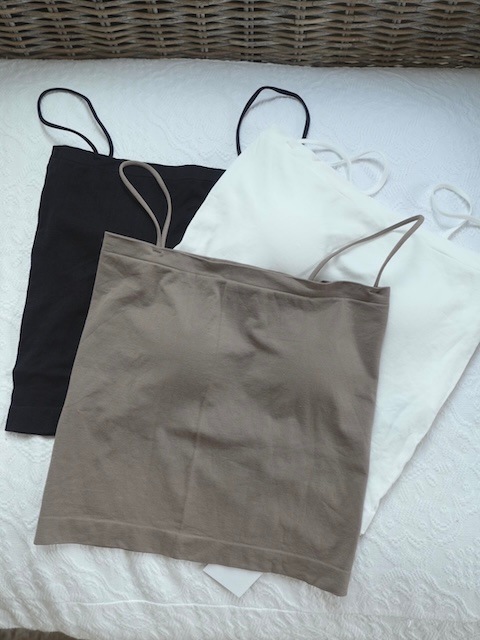 ＜GLASSY SEA＞cup in stretch bare tops