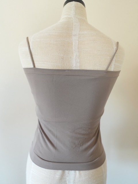 ＜GLASSY SEA＞cup in stretch bare tops