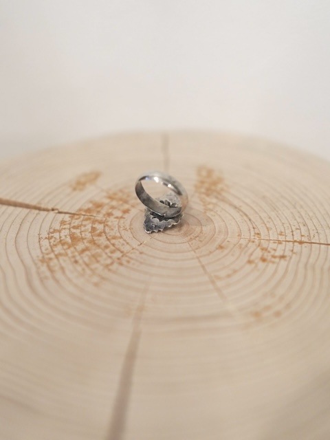 ＜Indian Jewelry＞OvalConchoSilverRing