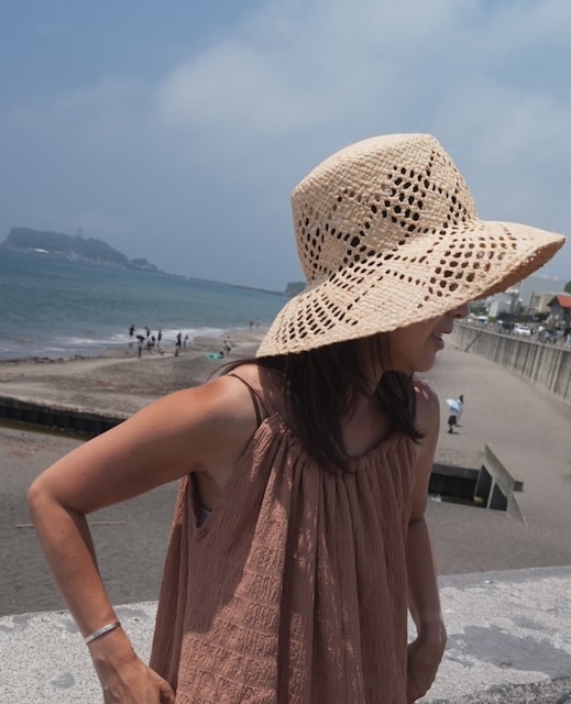 ＜select＞rafia hat