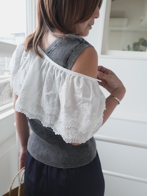 ＜select＞mulch lace scarf