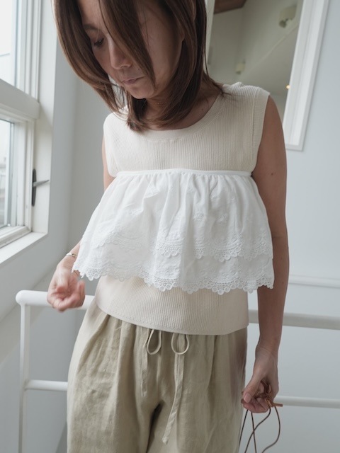 ＜select＞mulch lace scarf