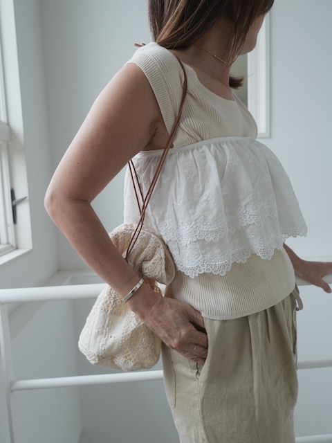 ＜select＞mulch lace scarf